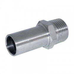 ADAPTADOR MACHO ACCESORIO PRENSAR INOX 316 (15 x 1/2")