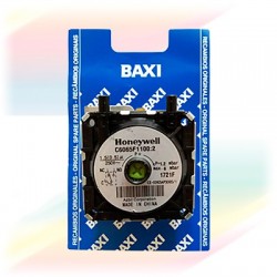 PRESOSTATO HUMOS CALDERA GAS NOVAMAX 25/25F 7502578 BAXI ROCA