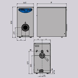 CALDERA GASÓLEO ESTELLE 6 ErP BE 44,5 kW SOLO CALEFACCIÓN