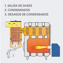 CALDERA DOMUSA JAKA 30 HFD CONDENS 28,7 kW SOLO CALEFACCIÓN