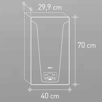 CALDERA CONDENSACIÓN PLATINUM COMPACT 26/26F ECO GN Y GLP