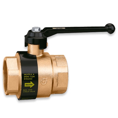 VÁLVULA BALLSTOP PALANCA CALEFFI 1" 327600