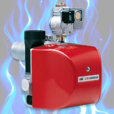 QUEMADOR GAS UNIGAS NG90 1 LLAMA 1/2" M.TN.S.ES.A.0.15 40−85 KW TOBERA CORTA