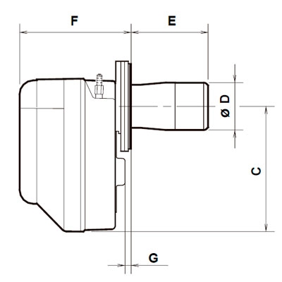 QUEMADOR GASOIL SERIE CRONO 2−L − BAXI