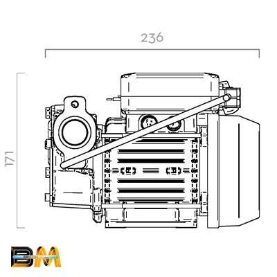 BOMBA GASOIL PANTHER 56 230V/60HZ PIUSI F00730000