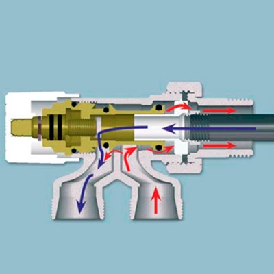 VÁLVULA MONOTUBO "ECOSTILE" 1/2−1455−1212