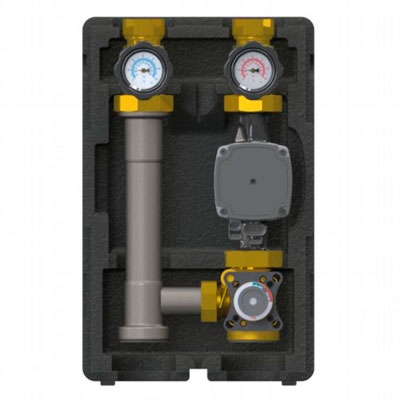 GRUPO MEZCLADOR KM3−125 DN32 GRUNDFOS HYBRID 32−70