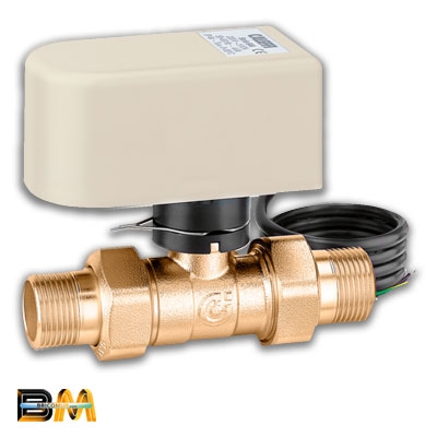 VÁLVULA ZONA ESFERA 2 VÍAS 3/4" M-M 644252 CALEFFI