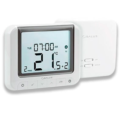 TERMOSTATO AMBIENTE DIGITAL FRIO−CALOR RTE 520RFOP  OpenTherm SALUS