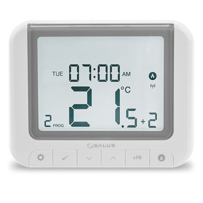 TERMOSTATO AMBIENTE DIGITAL FRIO−CALOR RTE 520RFOP  OpenTherm SALUS