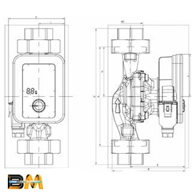 BOMBA CIRCULADORA CALEFACCIÓN BAXI QUANTUM MAXI MYL30