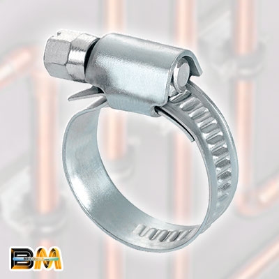 ABRAZADERA TORNILLO SIN FIN 32-50 INOXIDABLE AISI 304