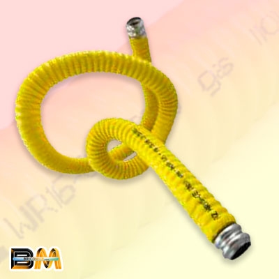 TUBO CATS ACERO INOXIDABLE CORRUGADO WR16-CE ROSCA DN16 GAS 60 METROS