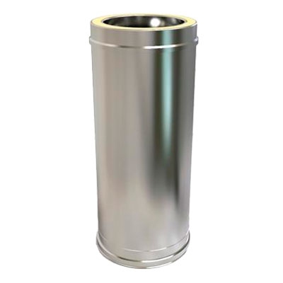 MÓDULO DE 0,50 m. Ø150/200 CHIMENEA DOBLE PARED INOX 316-304 CONVESA KW