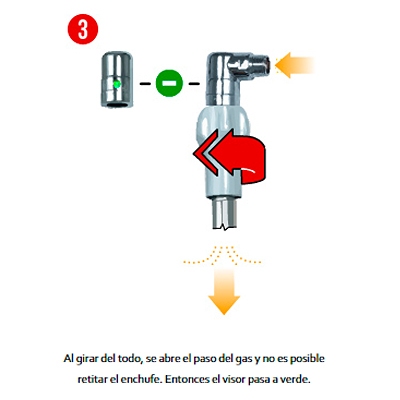 MANGUERA FLEXIBLE GAS WS-CE + VÁLVULA SERGURIDAD 657