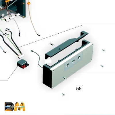 TARJETA ELECTRONICA RSF−20/20 (V.00) 122121410 BAXI ROCA